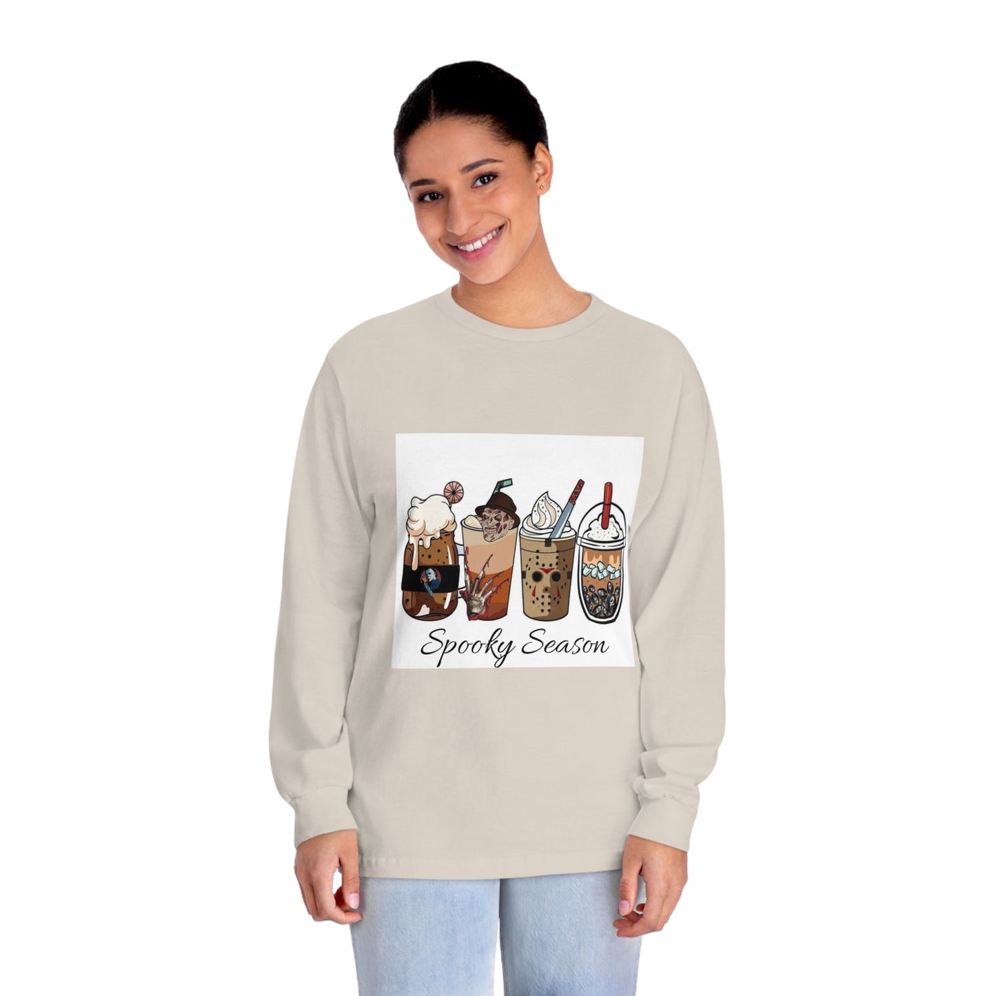 Horror drink Long Sleeve T-Shirt