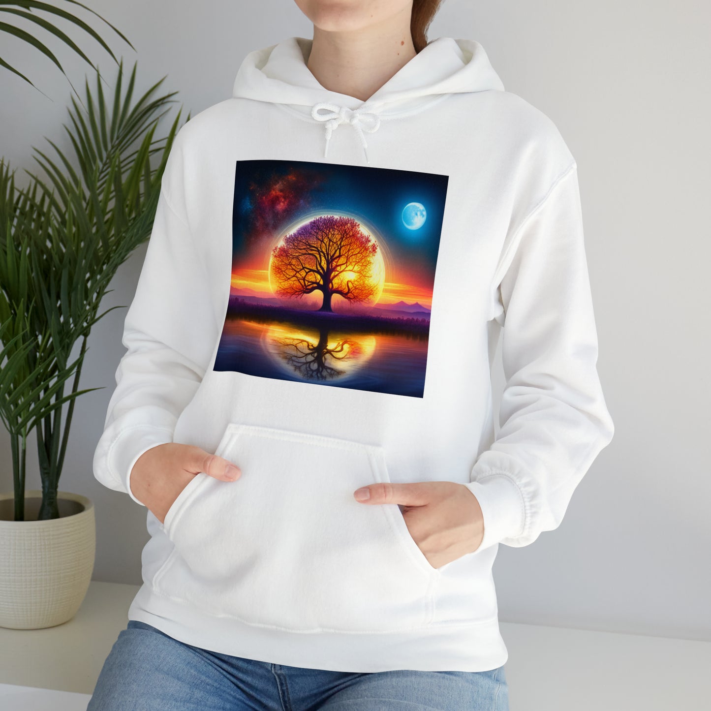 As above so below Hooded Sweatshirt