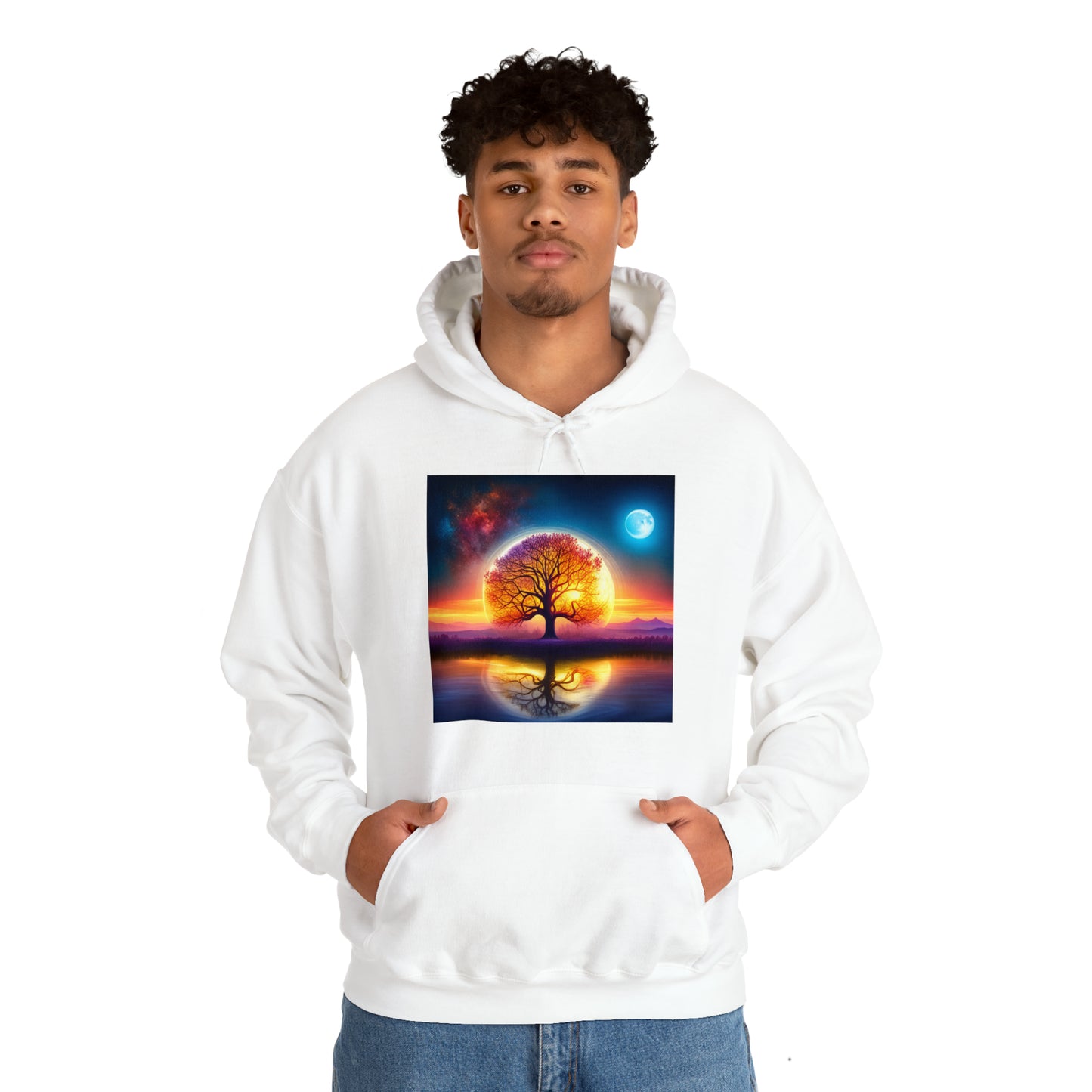 As above so below Hooded Sweatshirt