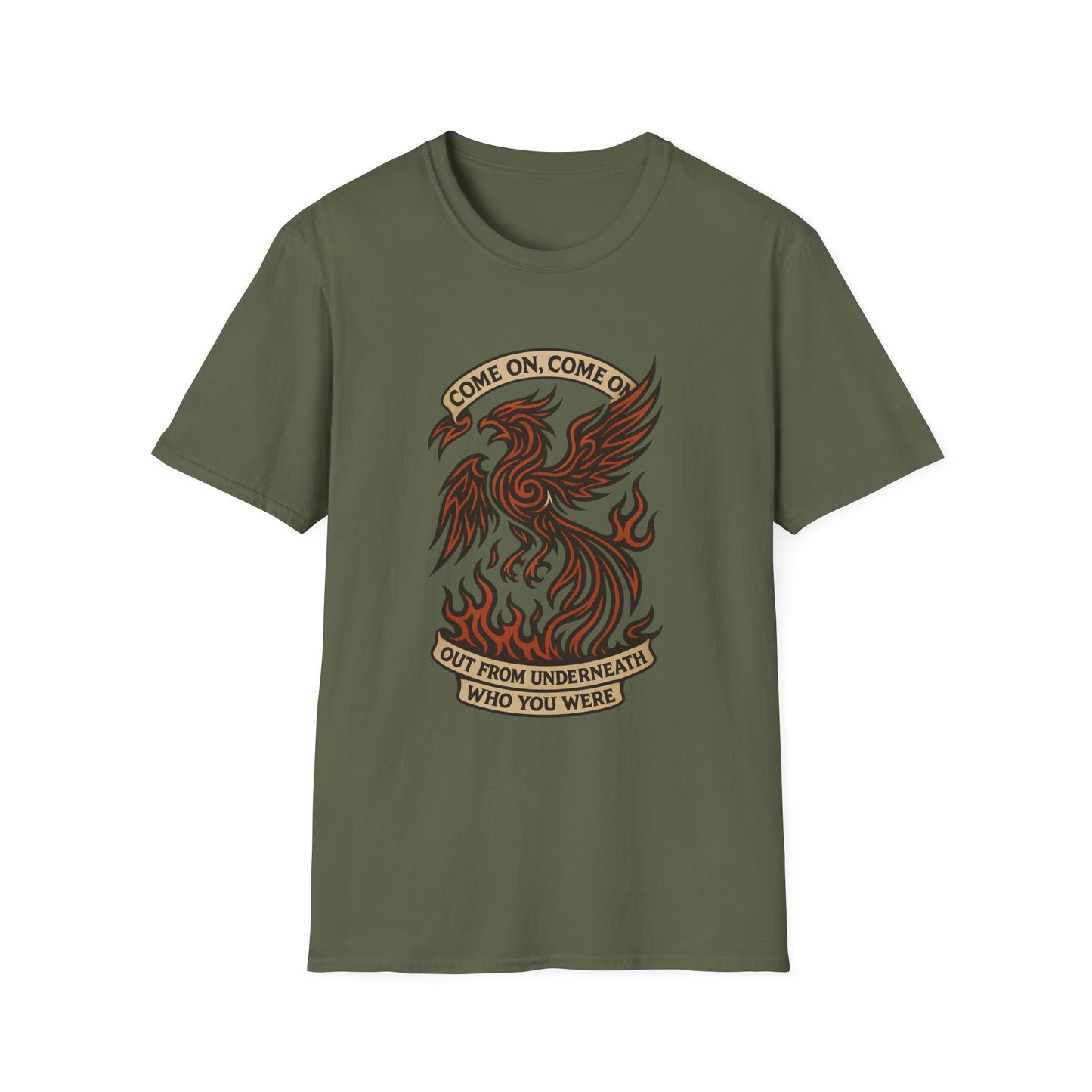 'Come On, Come On' Graphic Design Tee