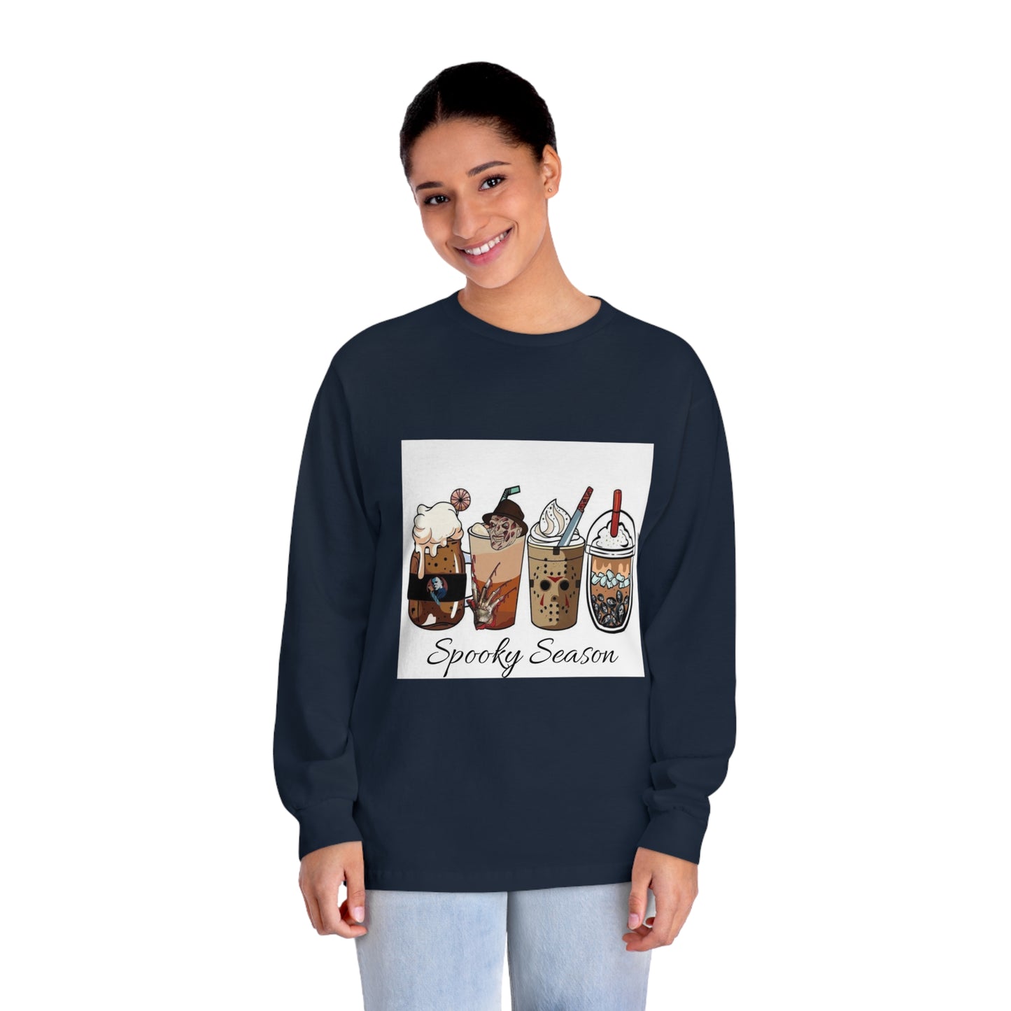 Horror drink Long Sleeve T-Shirt