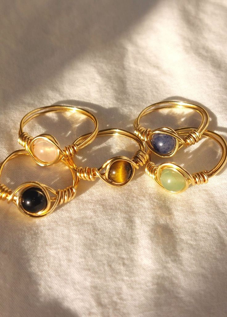 Crystal rings