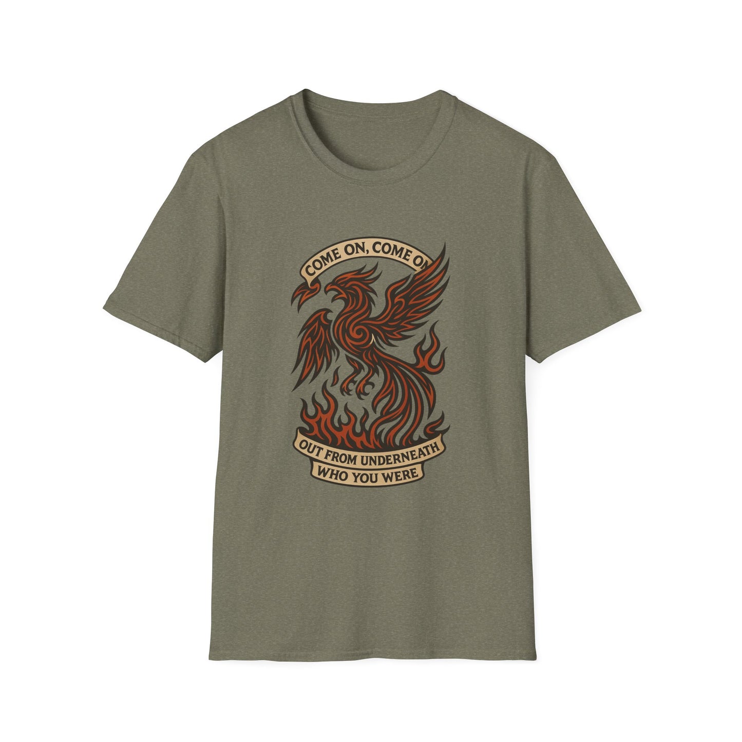 'Come On, Come On' Graphic Design Tee