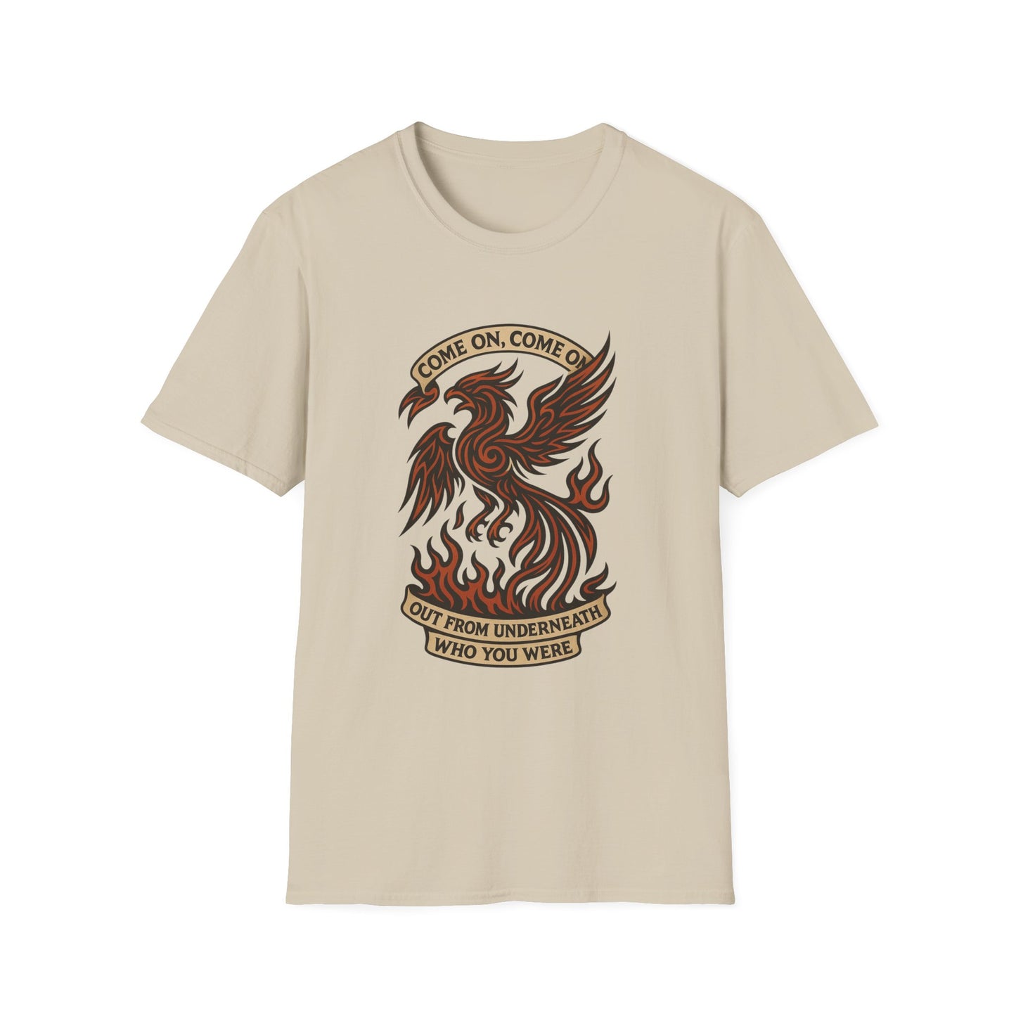'Come On, Come On' Graphic Design Tee