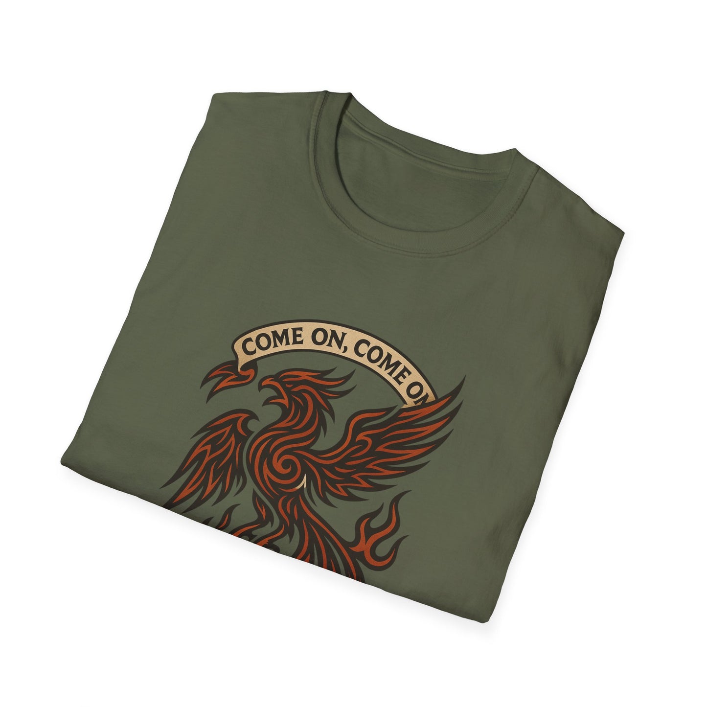 'Come On, Come On' Graphic Design Tee
