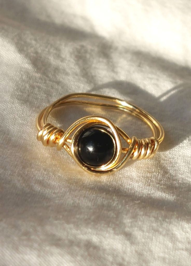 Crystal rings