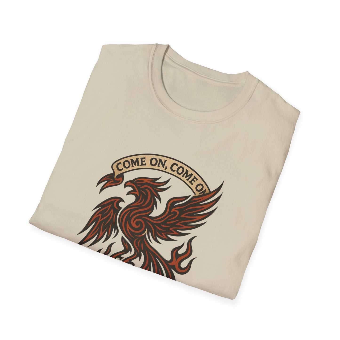 'Come On, Come On' Graphic Design Tee