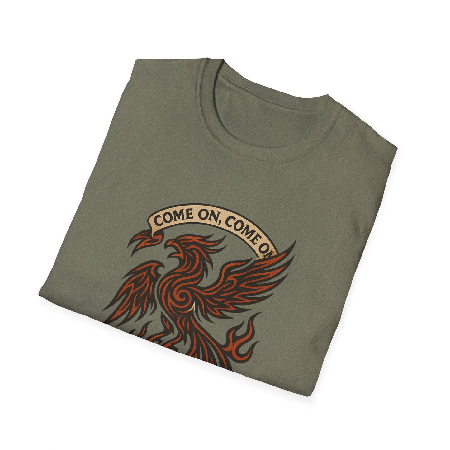 'Come On, Come On' Graphic Design Tee